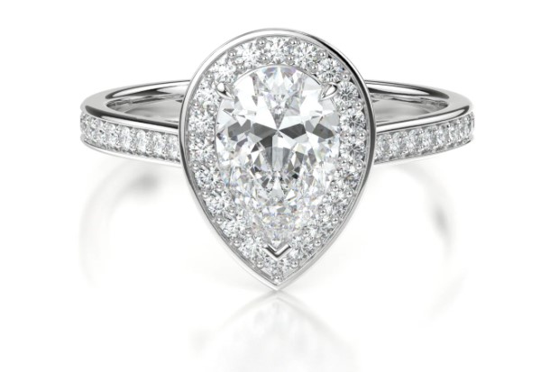 Flora engagement ring