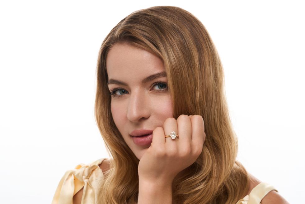 cushion engagement ring